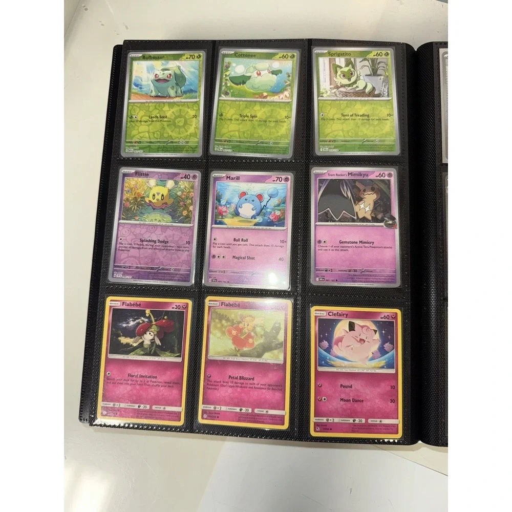 Pokemon Binder Collection Full arts, promos, cosmos ALL NM 144 Cards Eevee lover